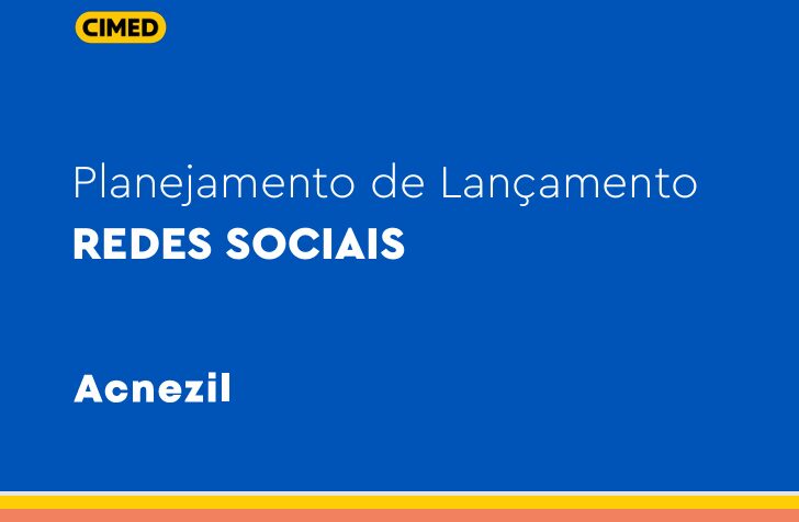 Planejamento de lançamento do Acnezil