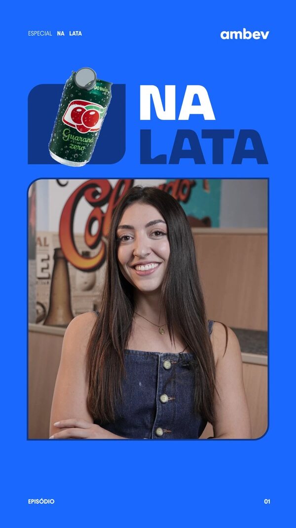 Story do especial Na Lata, episódio 01, do @ambevers